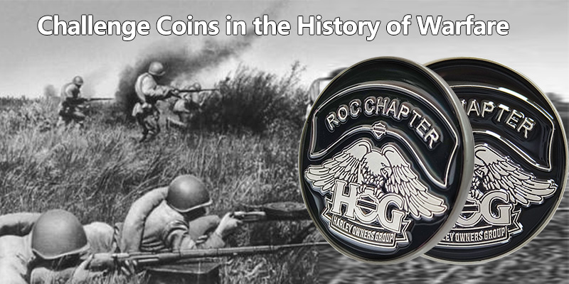 戦争の歴史の中でコインに挑戦します 
