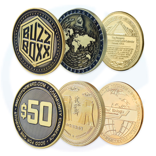 カスタムホットポリッシュメタルスタンピング銅ブラスブランズチャレンジコイン