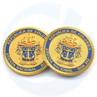 コロンビア軍共和国海軍表面艦隊軍事チャレンジコイン