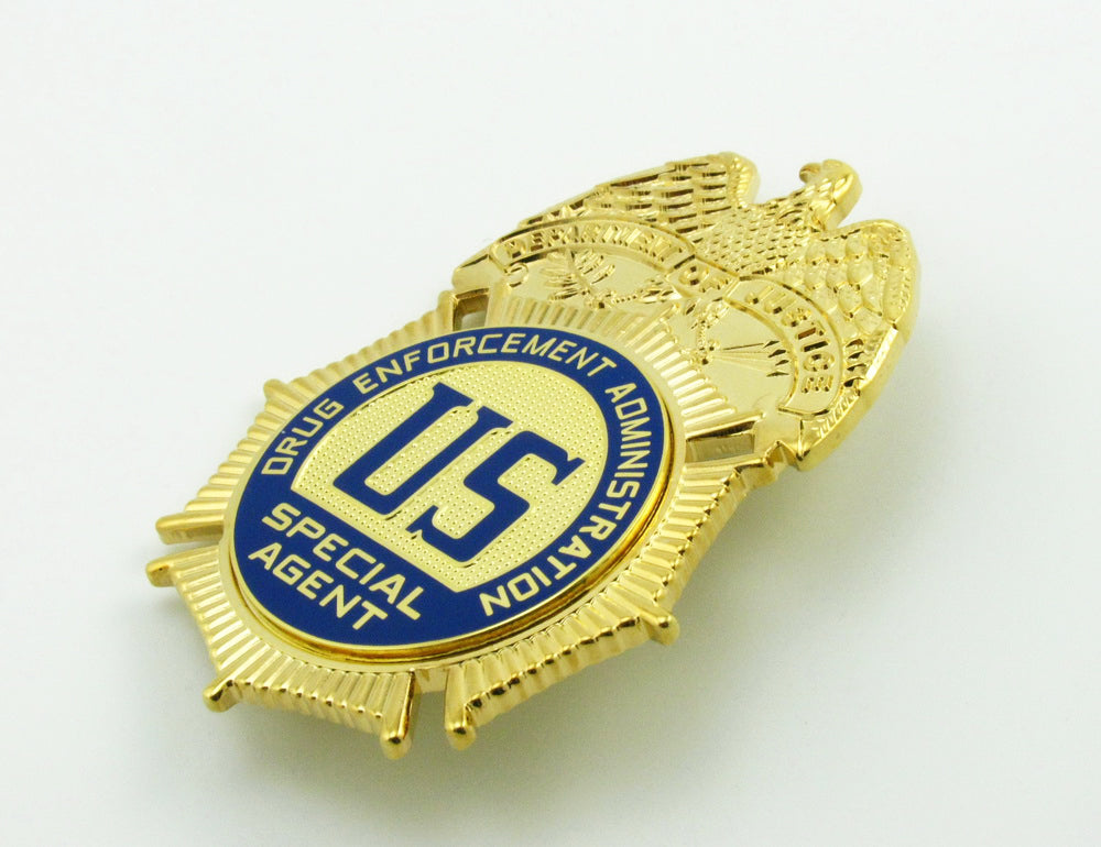 米国DEA特別エージェント薬物執行管理バッジレプリカ映画小道具