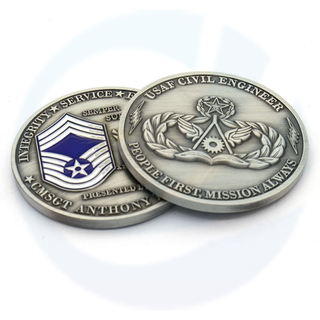 USAFシニアマスターSGT/1st Sgtランク空軍チャレンジコイン