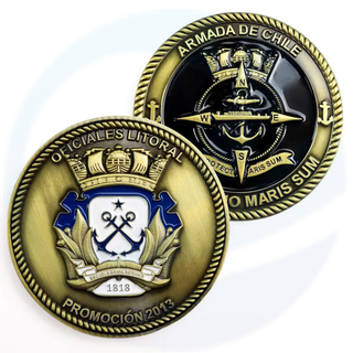 チリ海軍シールド軍用コイン