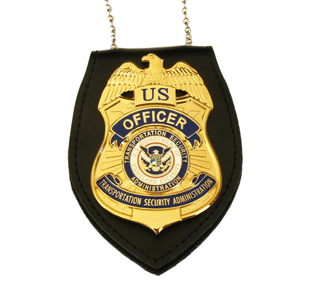 米国DHS TSAオフィサーバッジレプリカ映画小道具