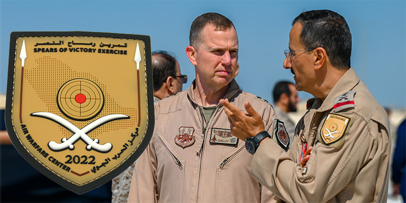 サウジアラビア空軍PVCパッチの象徴性と使用