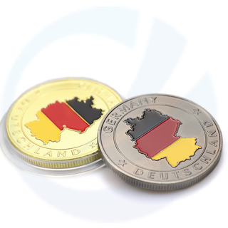 ドイツのお土産工芸記念コインメタルチャレンジコインアンティークシルバーゴールドカスタムコイン