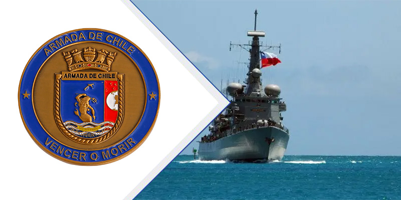 チリ海軍チャレンジコインデザインの背後にある象徴性を探る