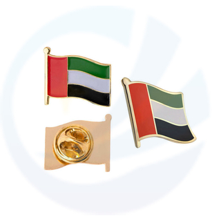 カスタムメイド高品質の国立UAEフラッグメタルピンバッジ