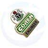 ナイジェリア警察バッジガンビアオフィサーメタルメダルステッカーとガラスメタルピンバッジ