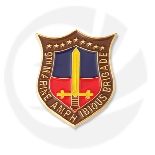 第9海兵隊の水陸両用旅団ピン