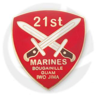 USMC第21海兵連隊ピン