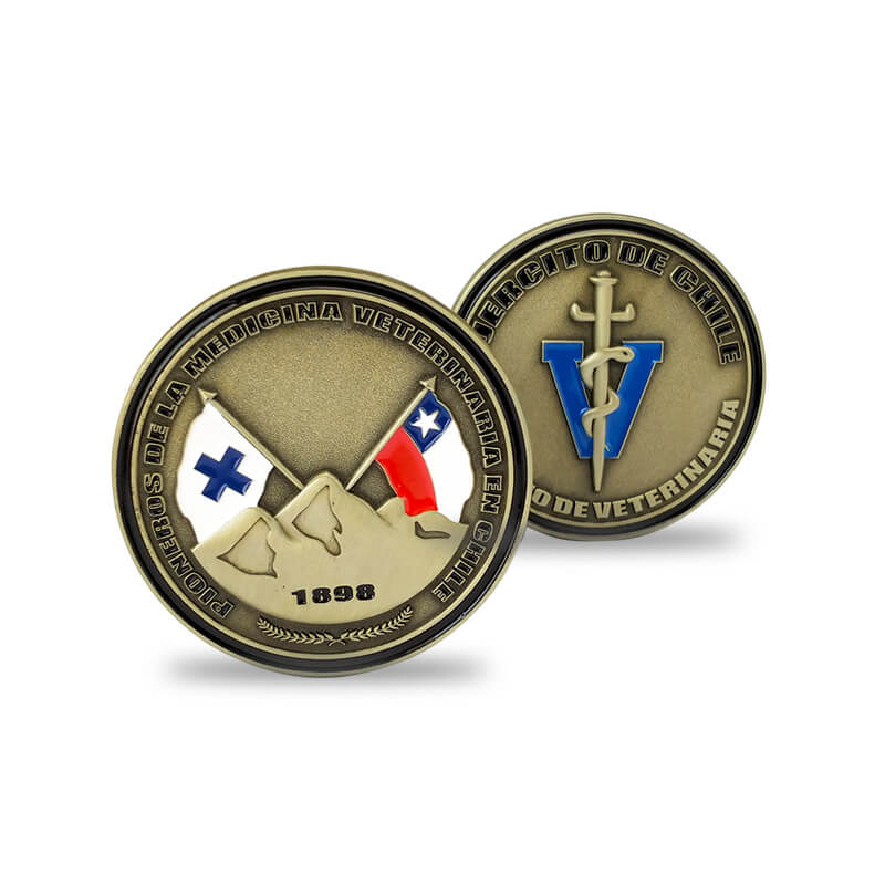 カスタムメタルチリ海軍チャレンジコイン