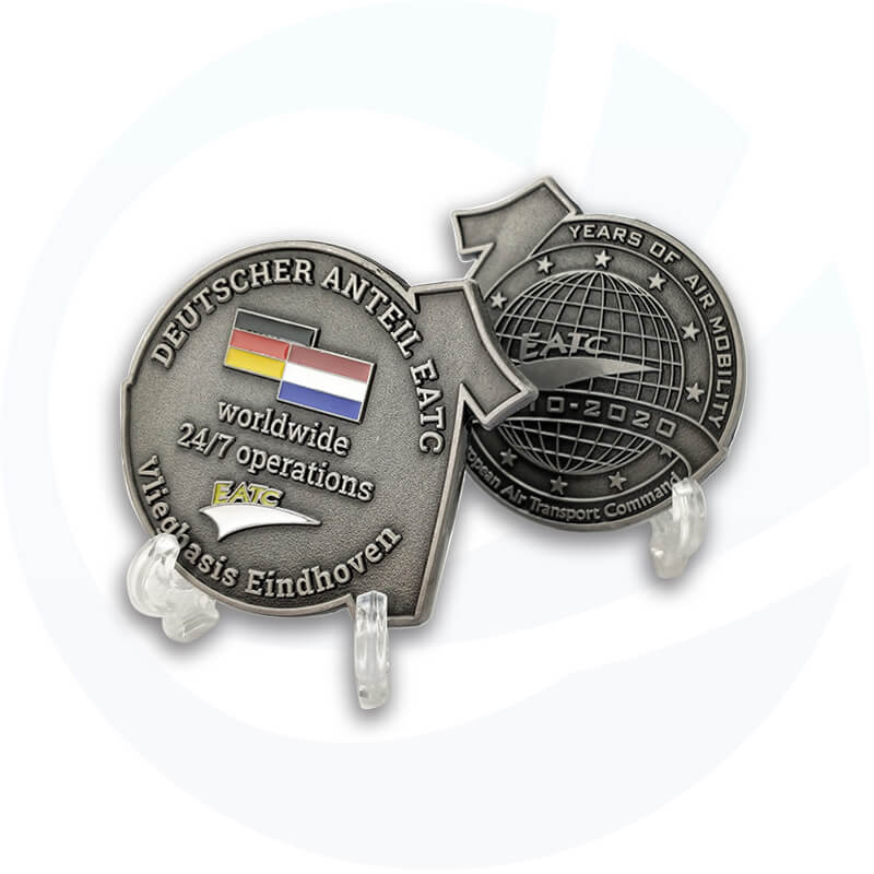ドイツとオランダは外交関係の挑戦コインを確立します