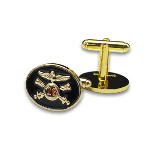 工場のカスタムミリタリーTシャツの装飾Cufflink