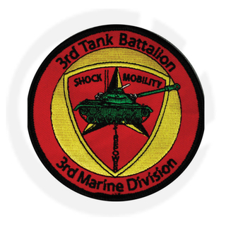 3番目のタンク大隊パッチ
