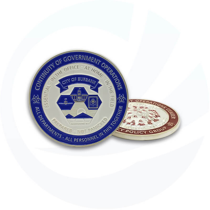 Quant Metal Large Challenge Coin