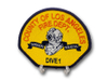 ロサンゼルス郡消防施設米国警察刺繍パッチ