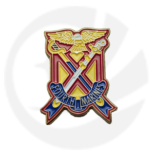 第4海兵連隊ピン